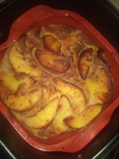 Una foto de Volteado de manzana