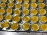 Puding susu toping nanas