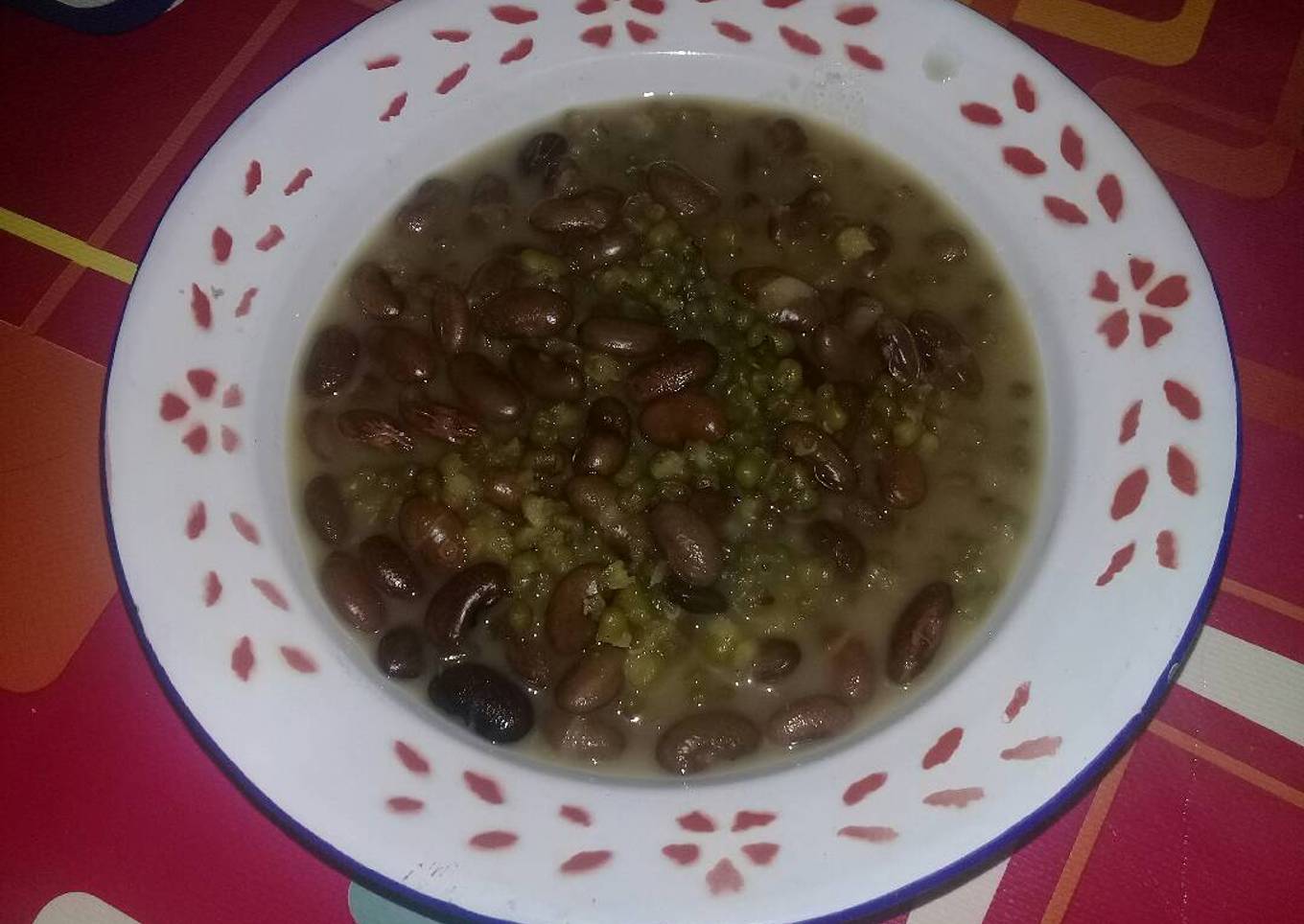 Bubur Kacang Merah + Kacang Ijo