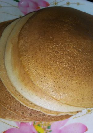 A picture of Eggless pancake.