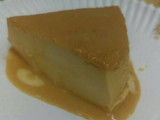Flan de dulce de leche