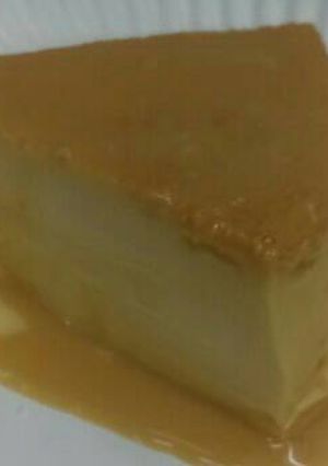 Una foto de Flan de dulce de leche