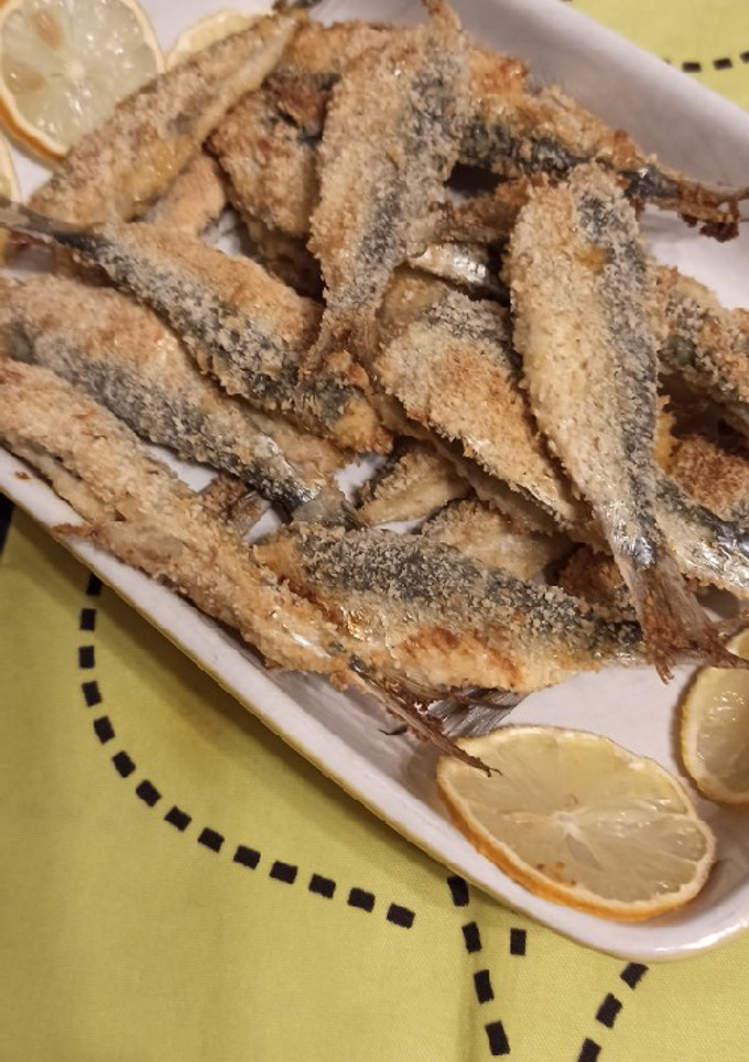 Una foto de Sardinas asadas