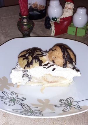 O poză a rețetei Tort ecler.
