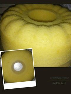 Foto resep Bolu nutrisari jeruk peras kukus