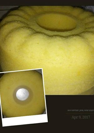 Foto resep Bolu nutrisari jeruk peras kukus