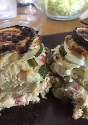 Una foto de *Torta de Zapallos Italianos | Método Grez *