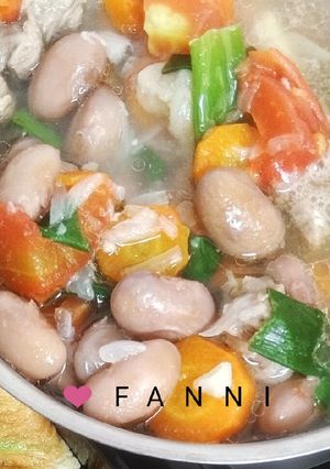 Foto resep Sop Kacang
