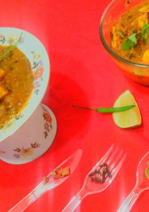 A picture of Dhaba Style Paneer Masala.