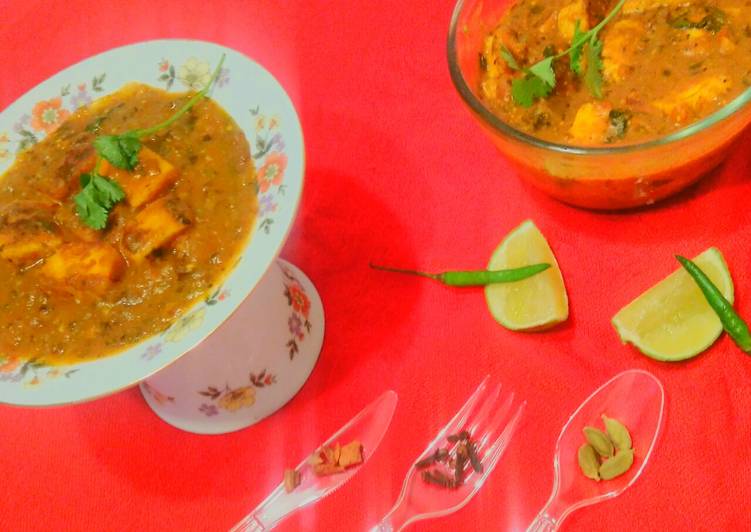 Recipe of Ultimate Dhaba Style Paneer Masala