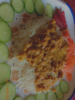 A picture of Daal chawal.