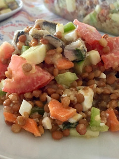 Una foto de Ensalada de verano con agritos ☀️ verano 100%