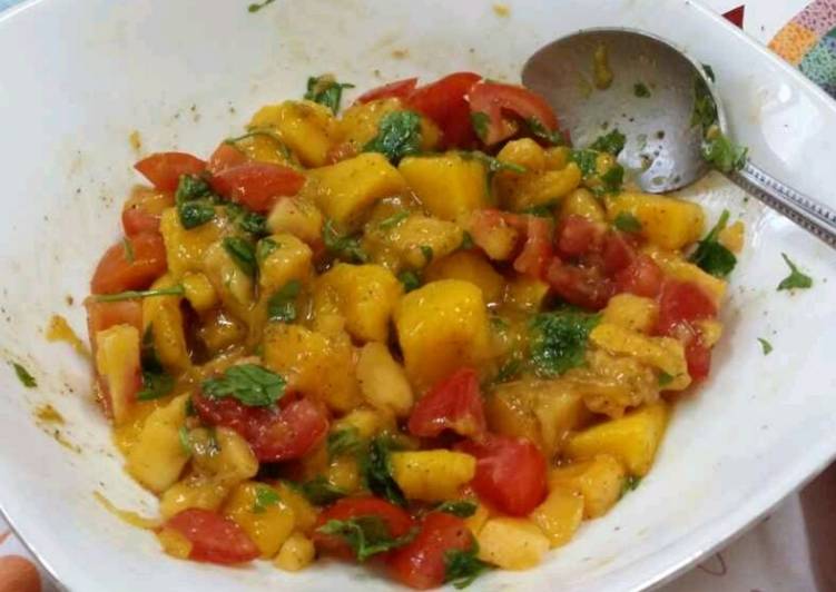 Recipe of Appetizing Ripe Mango Tomato Salsa