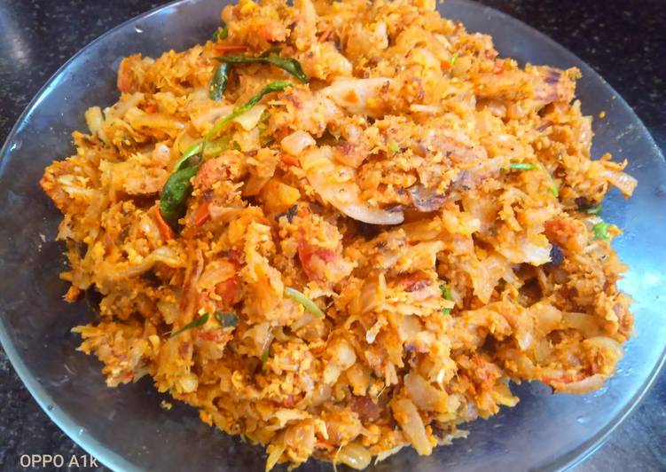 Recipe of Speedy Fried chicken kothu parotta