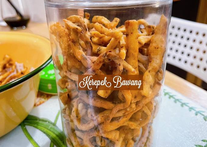 Resipi 👩‍🍳kerepek Bawang Oleh Mahadiah Cookpad