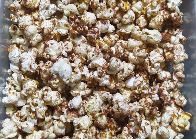 Pop corn susu coklat