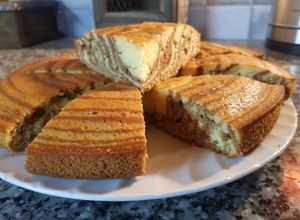 Una foto de Torta Cebra