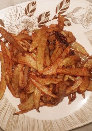 عکسی از دستور چیپس سیب 🍏🍏