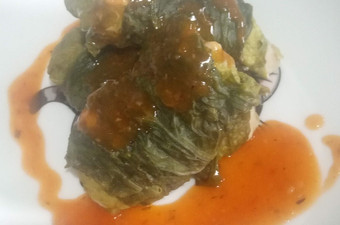 Cara Memasak Sawi putih gulung isi ayam Murah