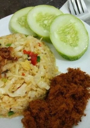 Foto resep Nasi goreng sederhana. #pr_nasigoreng