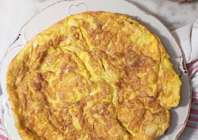 Il modo più semplice a Fai Qualsiasi notte della settimana Frittata di Cipolla