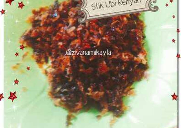 Stik Ubi Renyah (tanpa tepung2an & bp)