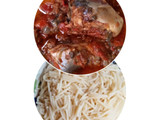 Spaghetti and Titus Fish stew