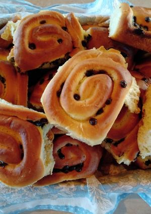 Φωτογραφία της συνταγής Brioche με σταγόνες σοκολάτας