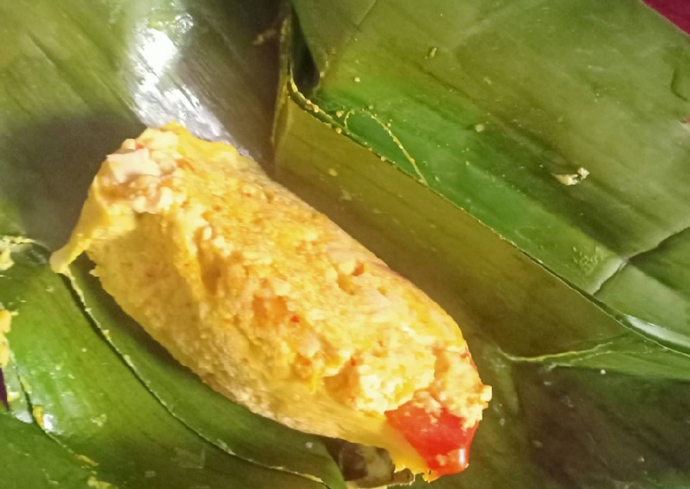 Pepes tahu dan tempe ala mama twins