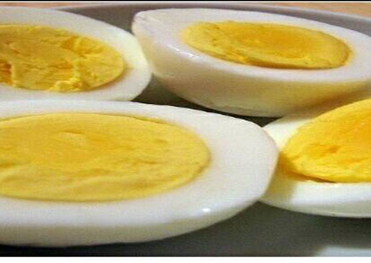 Easiest Way to Prepare Ultimate Soft and hard boiled egg