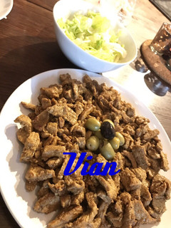 A picture of Chicken Shawarma.