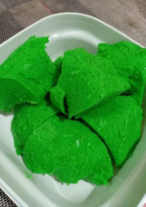 Foto resep Bolu Pandan Kukus #Keto