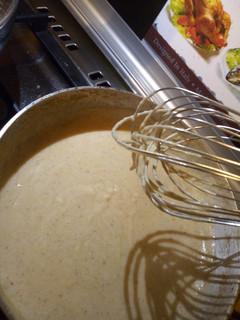A picture of Cheese sauce.