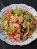 Tumis Sayur Labu Siam Udang