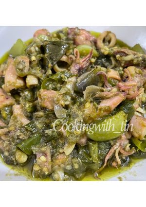 Foto resep Cumi Asin Cabe Ijo