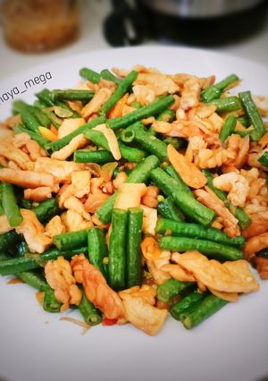 Foto resep Tumis Kacang Panjang Manis Gurih Kriukkkk