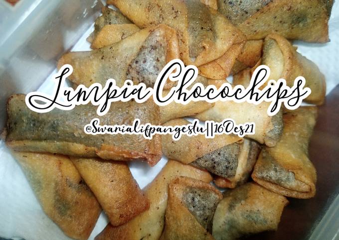 Wajib coba! Bagaimana cara buat Lumpia Chocochips  menggugah selera