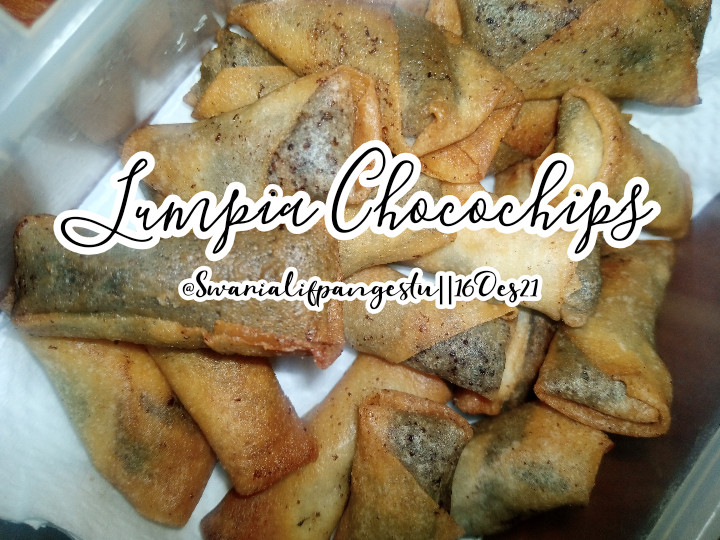 Wajib coba! Bagaimana cara buat Lumpia Chocochips  menggugah selera