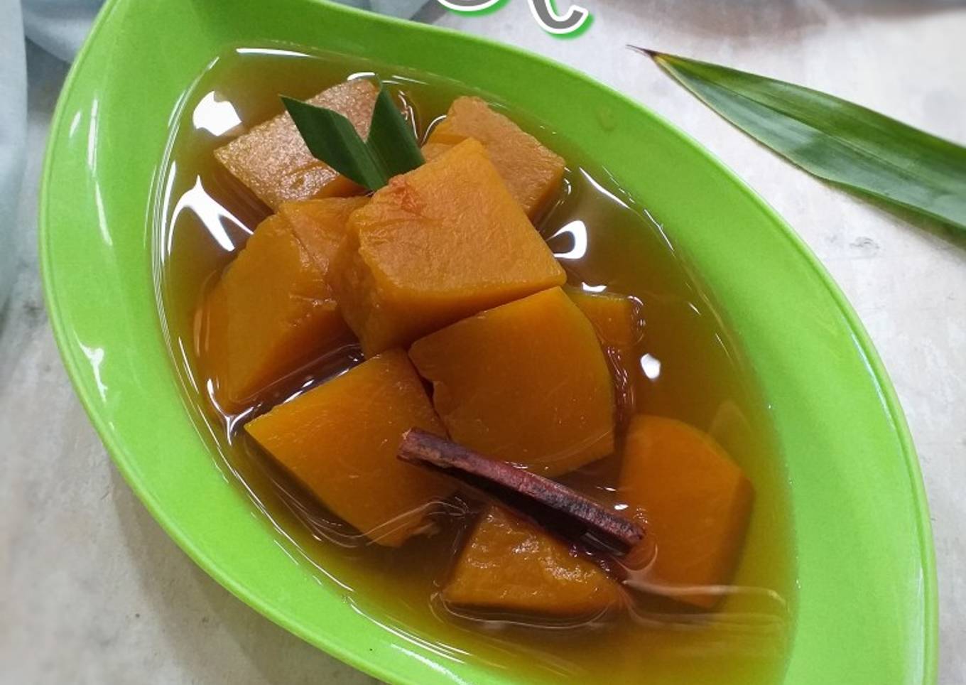 9.57 Kluwo(kolak waluh gulo jowo)tanpa santan