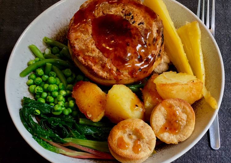 Easiest Way to Make Favorite Vegan Sourdough Yorkshire Puddings 🌱🥳