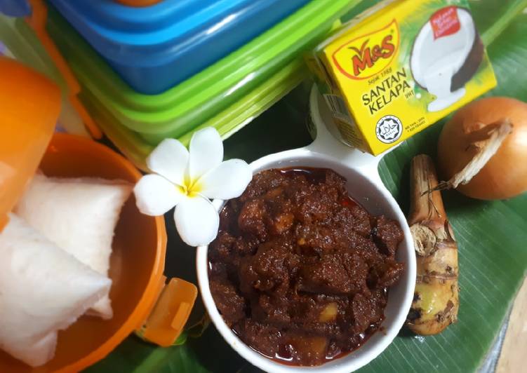 Resep Rendang Minang, Enak Banget