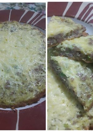 Foto resep Omelet nasi beras merah