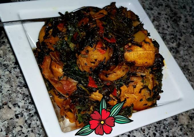 Plantain Vegetables sauce