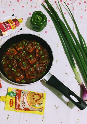 A picture of Paneer Chilli.