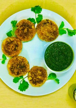 A picture of Oats veggies Cutlets.