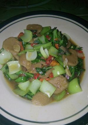 Foto resep Tumis pokcoy baso