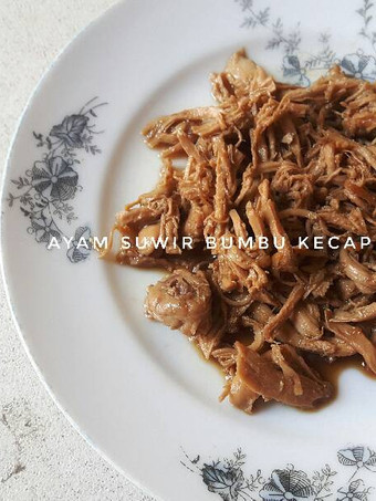 Bagaimana Menyiapkan Ayam suwir pedas manis Anti Gagal