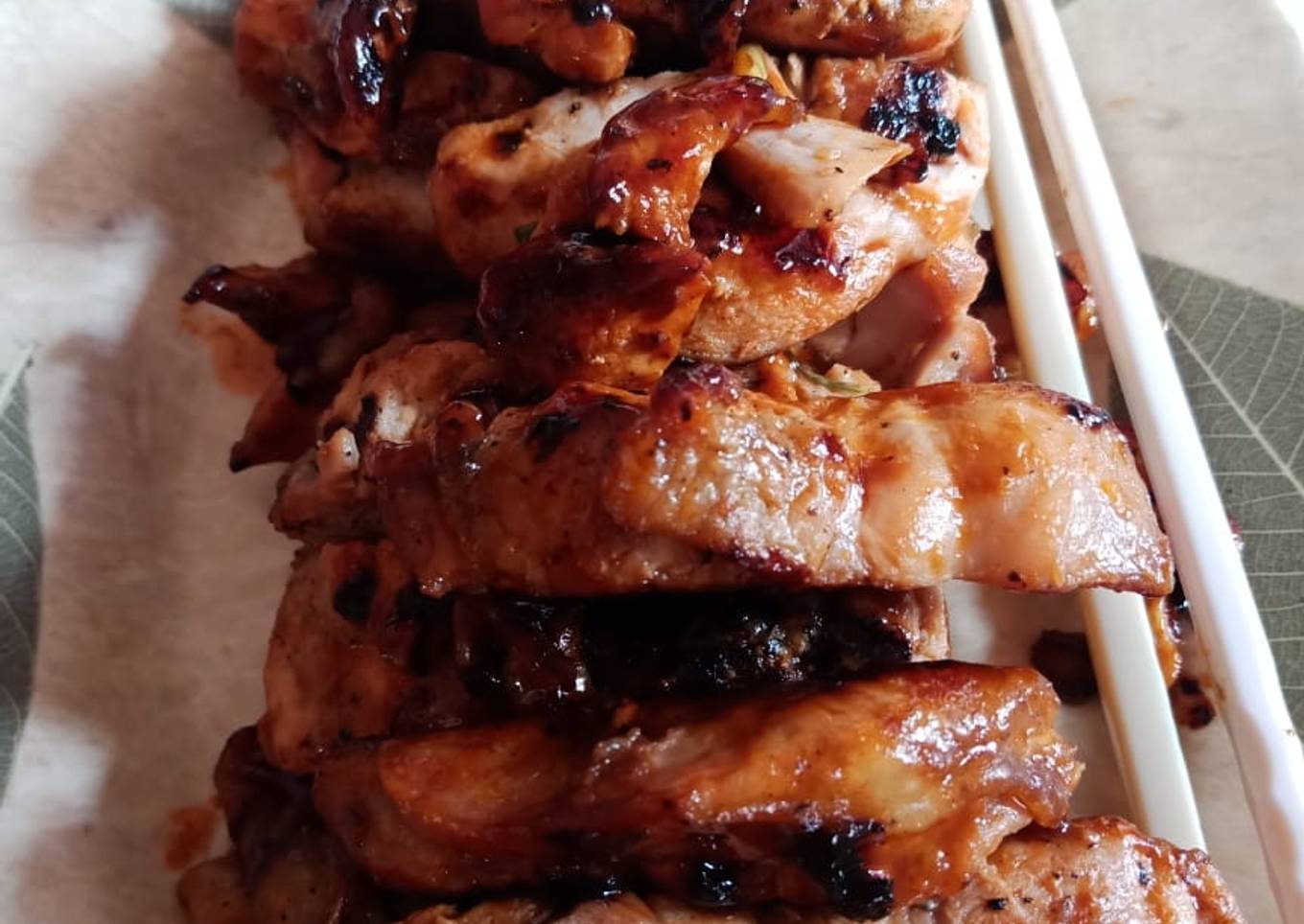 Ayam Panggang Teflon Sangat Simpel