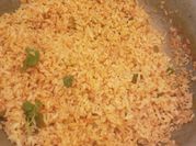 A picture of mexican rice