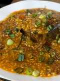 Canjiquinha cremosa com carne desfiada
